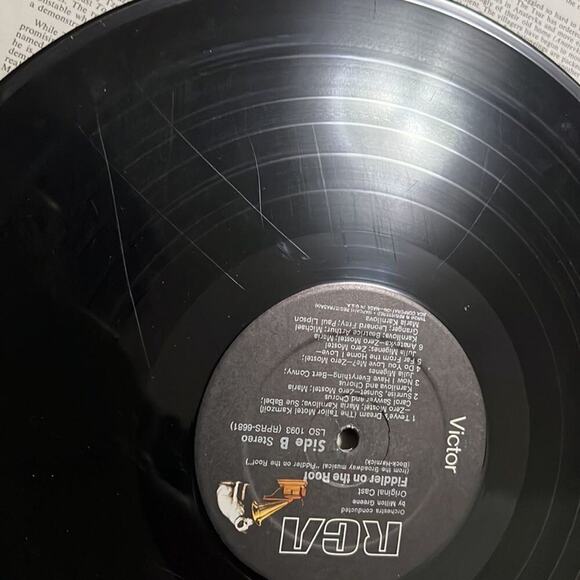 ZERO MOSTEL FIDDLER ON THE ROOF VINYL RECORD - Picture 5 of 7